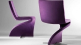 Sinuous armchairs