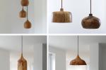 Wooden-dome-pendants-chandeliers-by-tamasine-osher