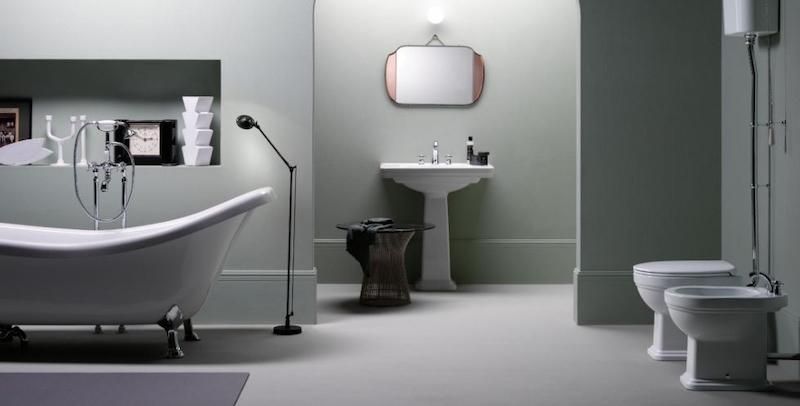 Modern-bathroom-with-retro-sanitary-ware-by-gsi-ceramica