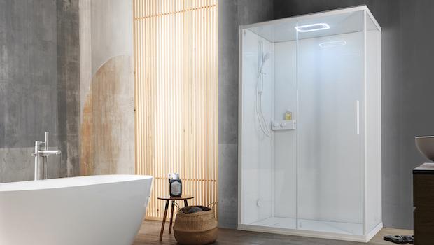 K1000 hydromassage shower enclosure - Photo: Kinedo