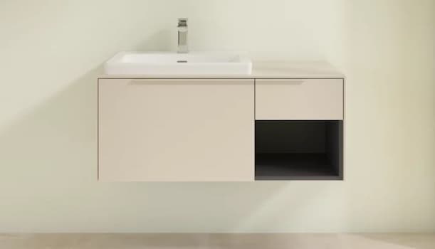 Colori bagno chiari, mobile Subway 3.0 beige - Foto: Villeroy & Boch