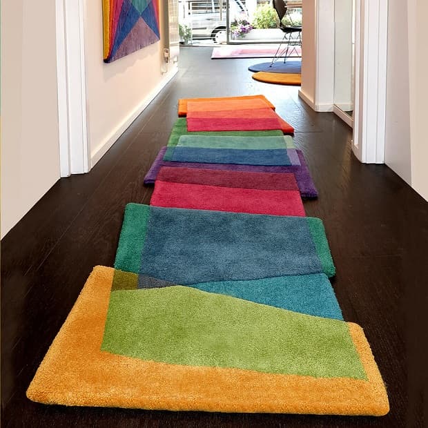 Il tappeto multicolor Happy Rug di Sonya Winner 