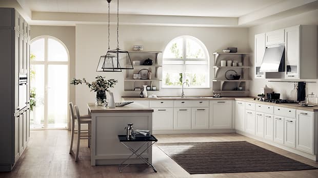 Cucine country, modello Favilla di Scavolini