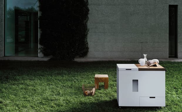 Minikitchen da esterno by Boffi