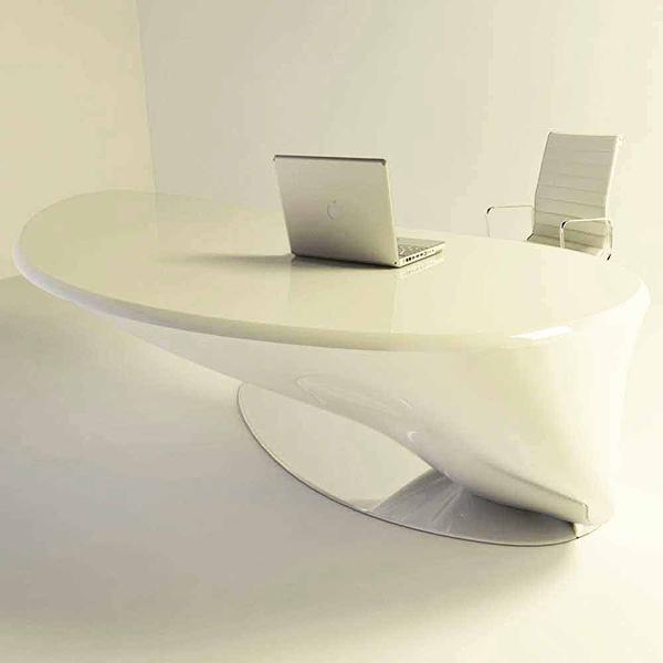 Scrivania design moderno Atkinson - Viadurini